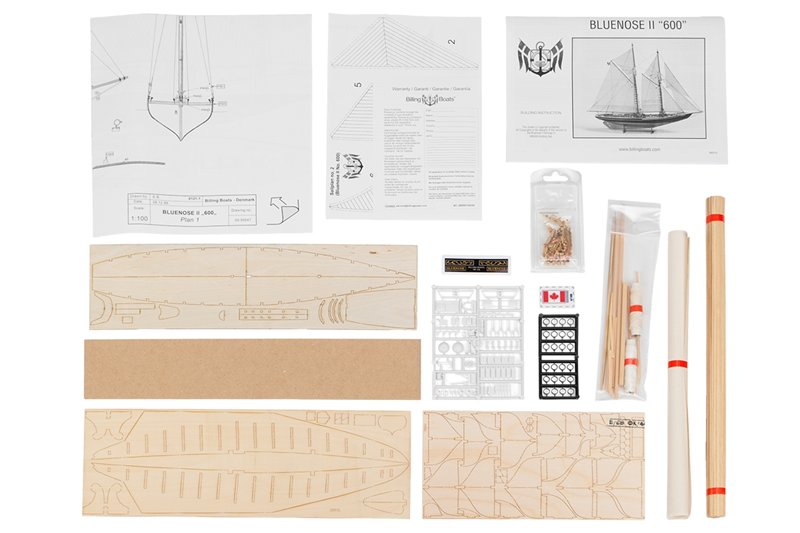 Billings Bluenose II 1/100 [kit-to-build] 01-00-0600
